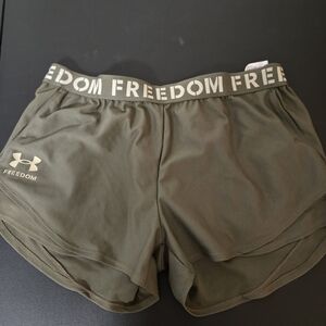 LG Women's Olive Athletic Shorts